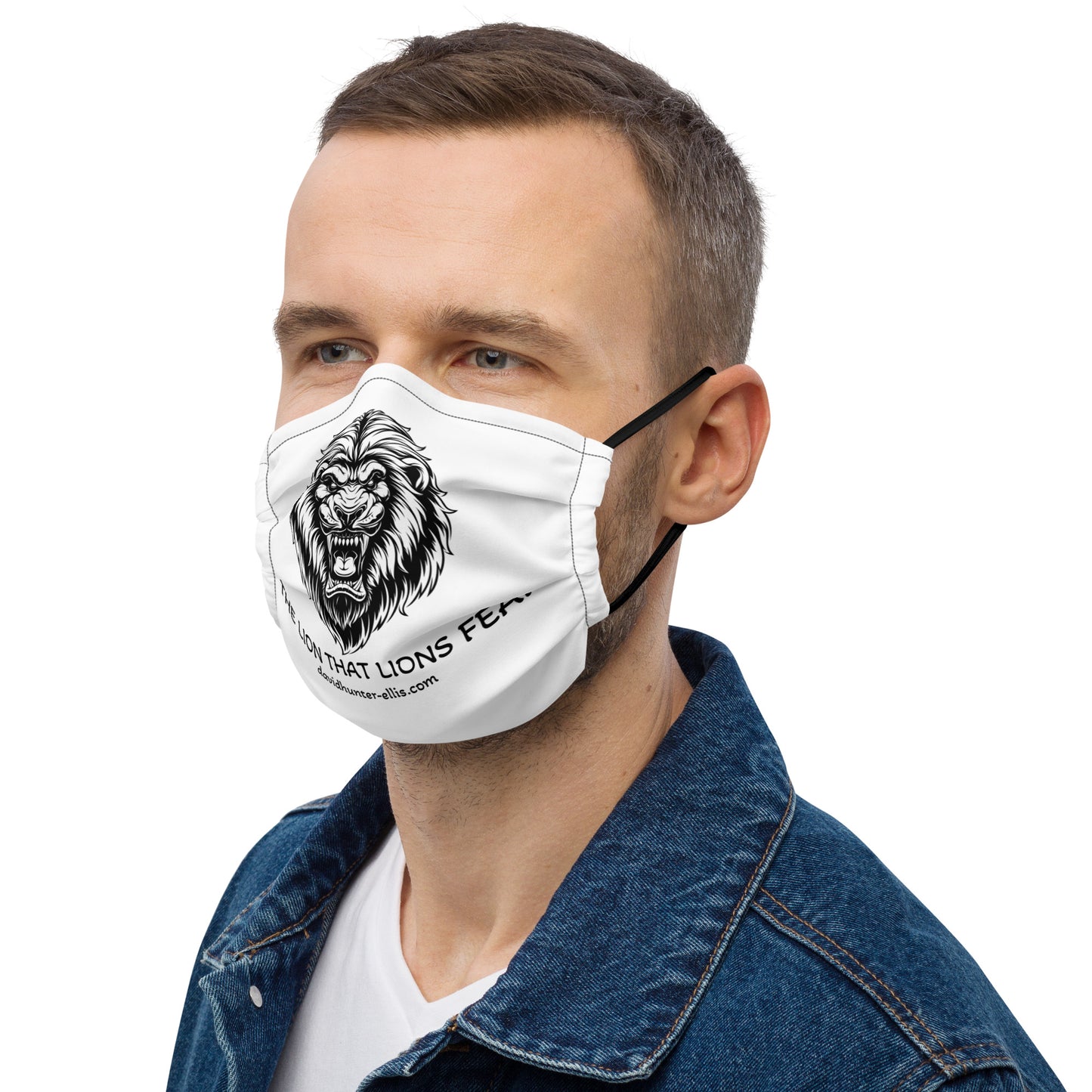 Lion's Head Logo Premium face mask