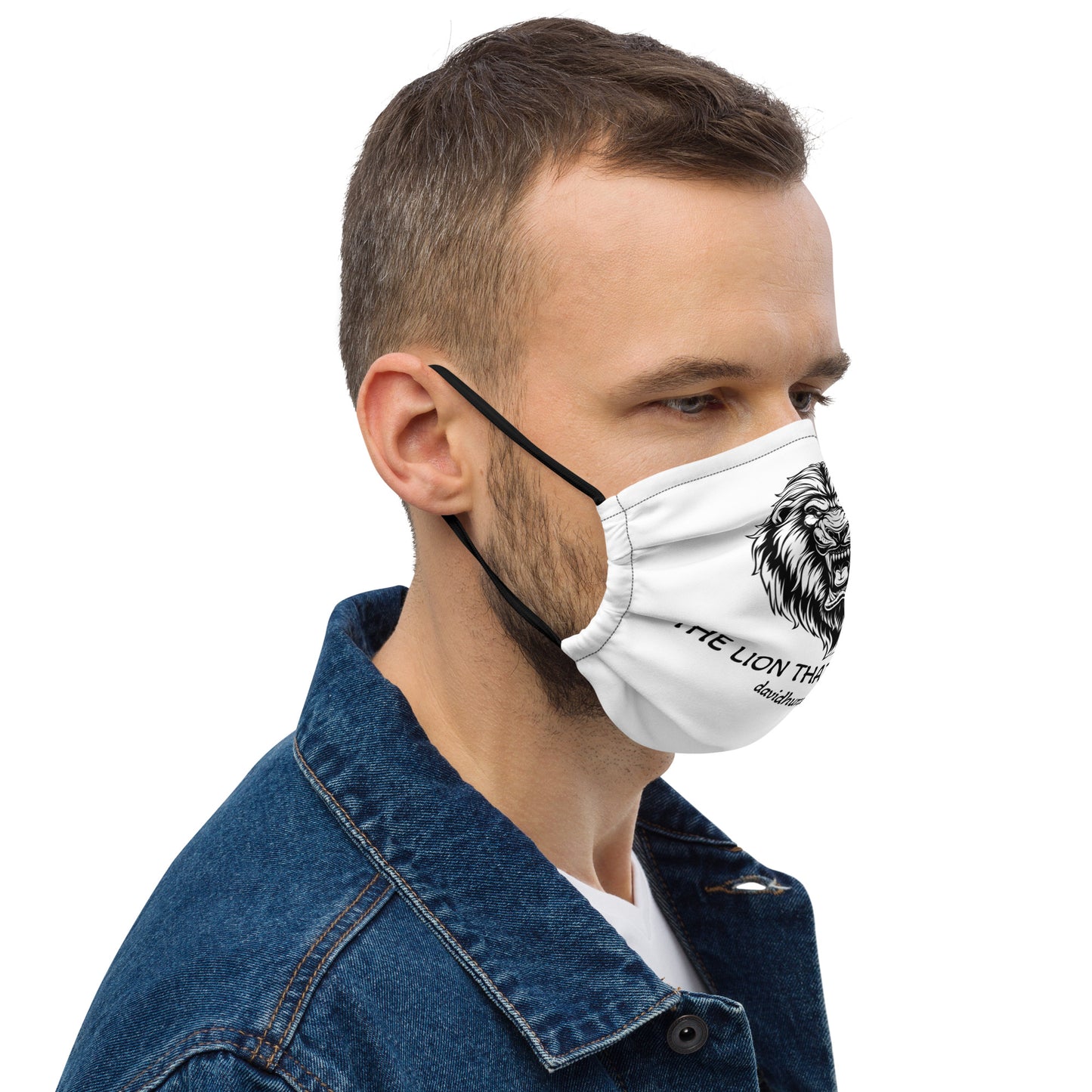 Lion's Head Logo Premium face mask