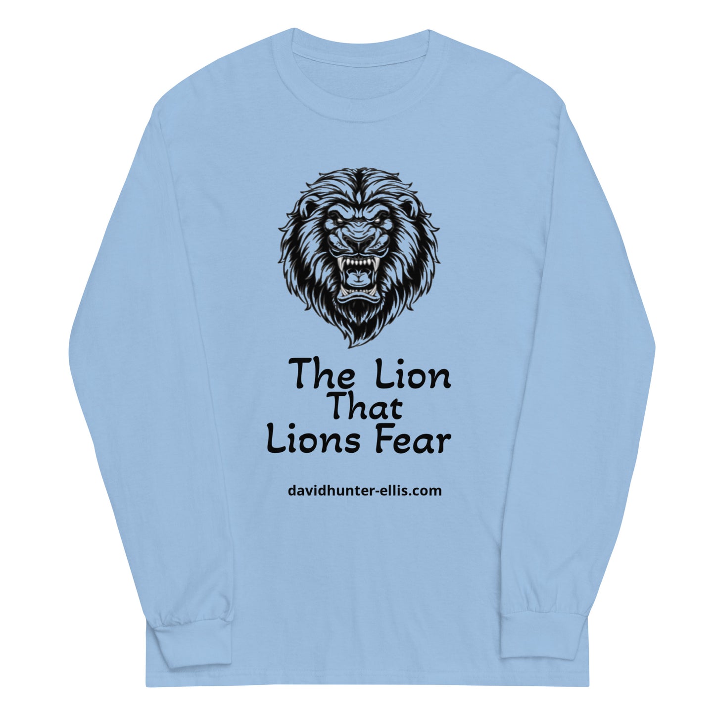Release the Beast, 'The Lion That Lions Fear,' Men’s Long Sleeve Shirt