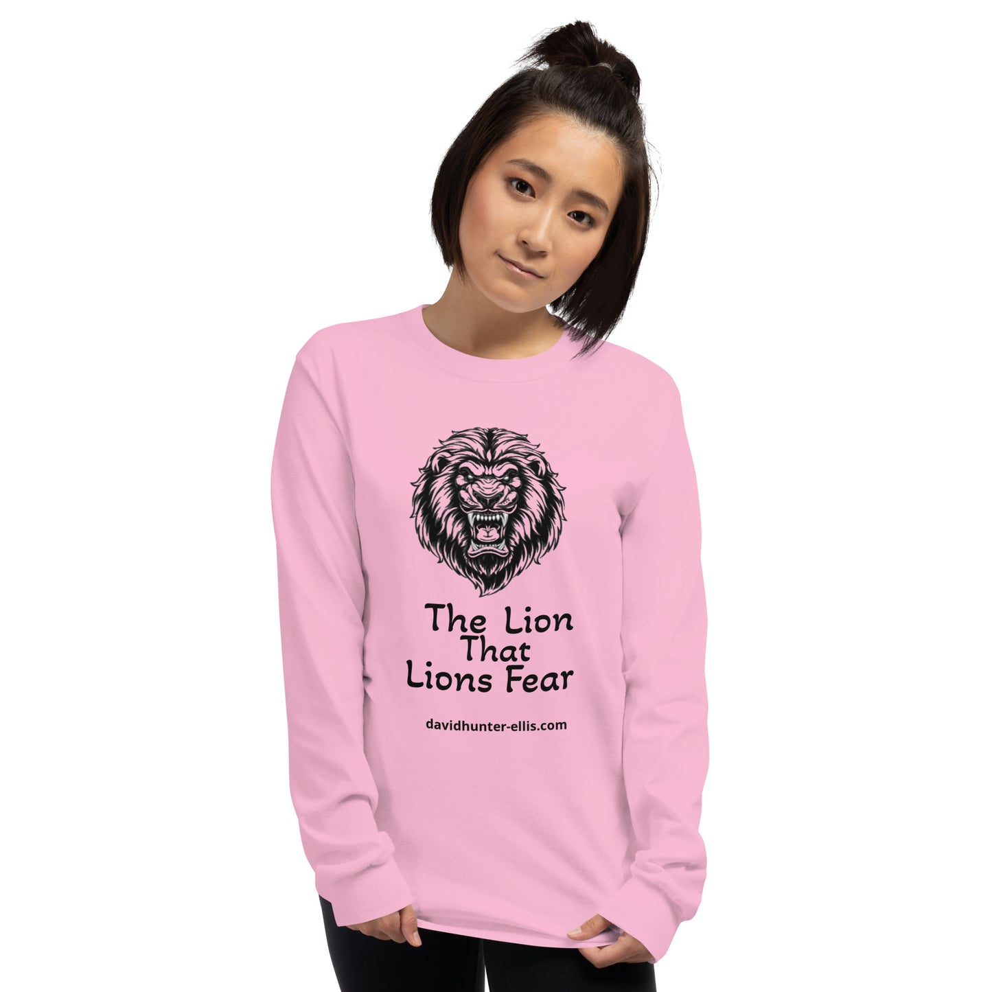 Release the Beast, 'The Lion That Lions Fear,' Men’s Long Sleeve Shirt