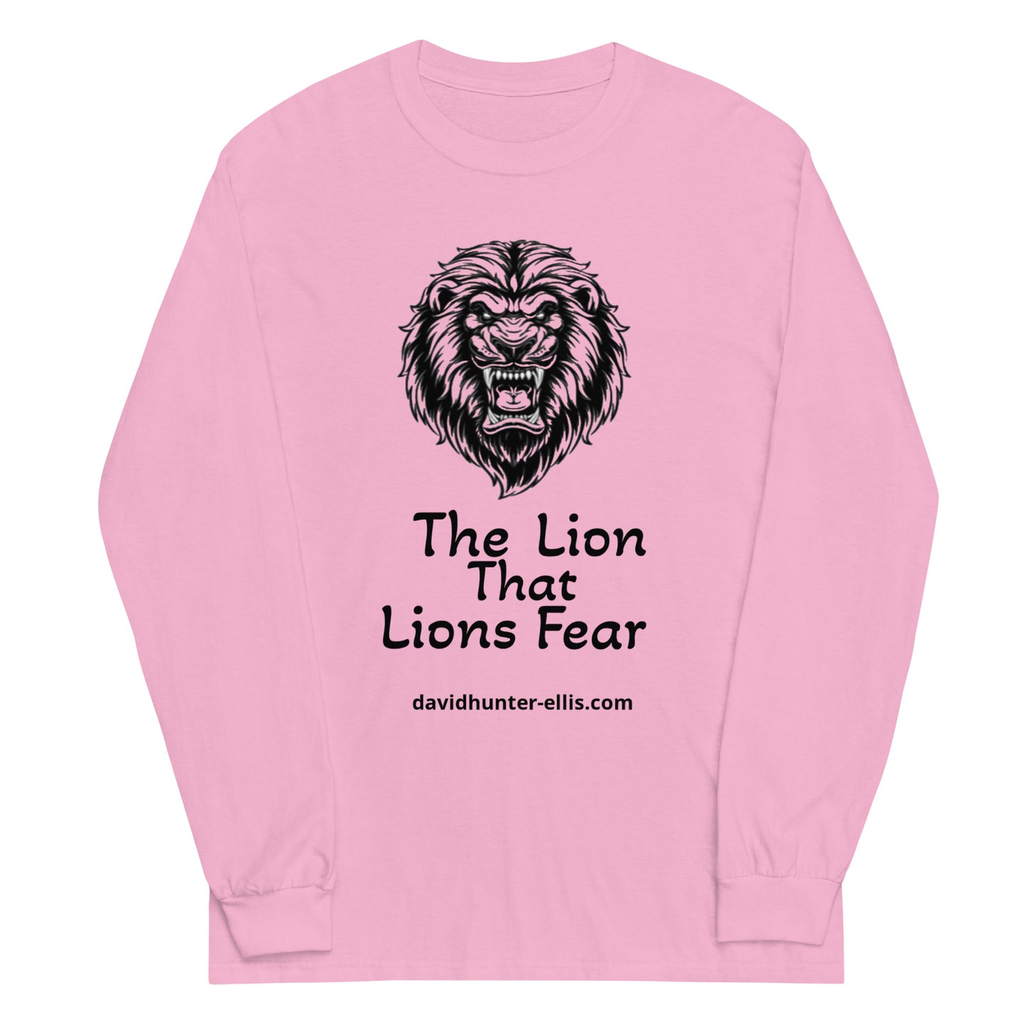 Release the Beast, 'The Lion That Lions Fear,' Men’s Long Sleeve Shirt