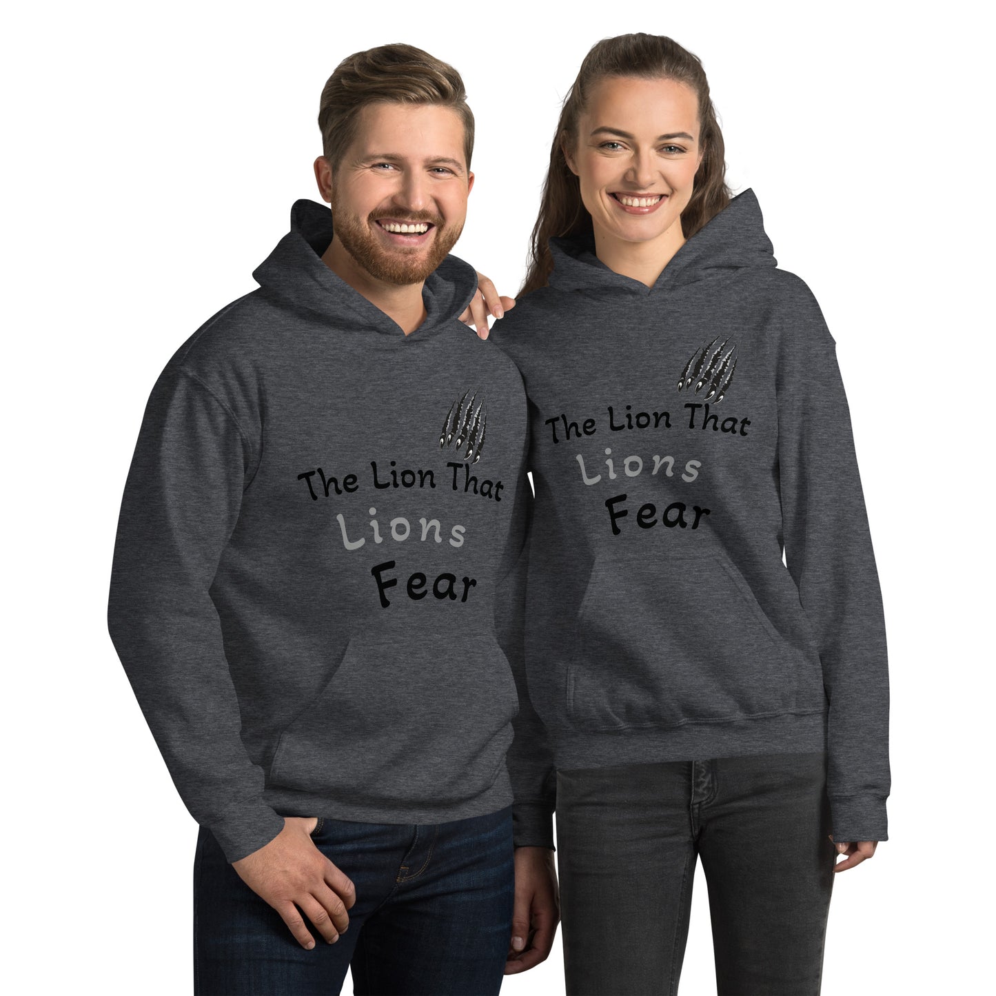 'The Lion That Lions Fear,' Unisex Hoodie