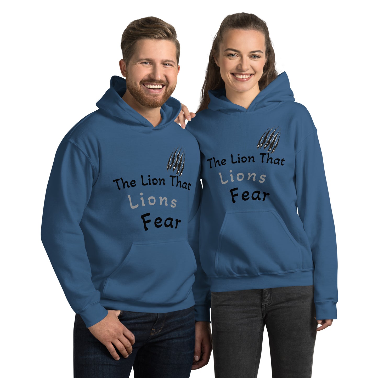 'The Lion That Lions Fear,' Unisex Hoodie