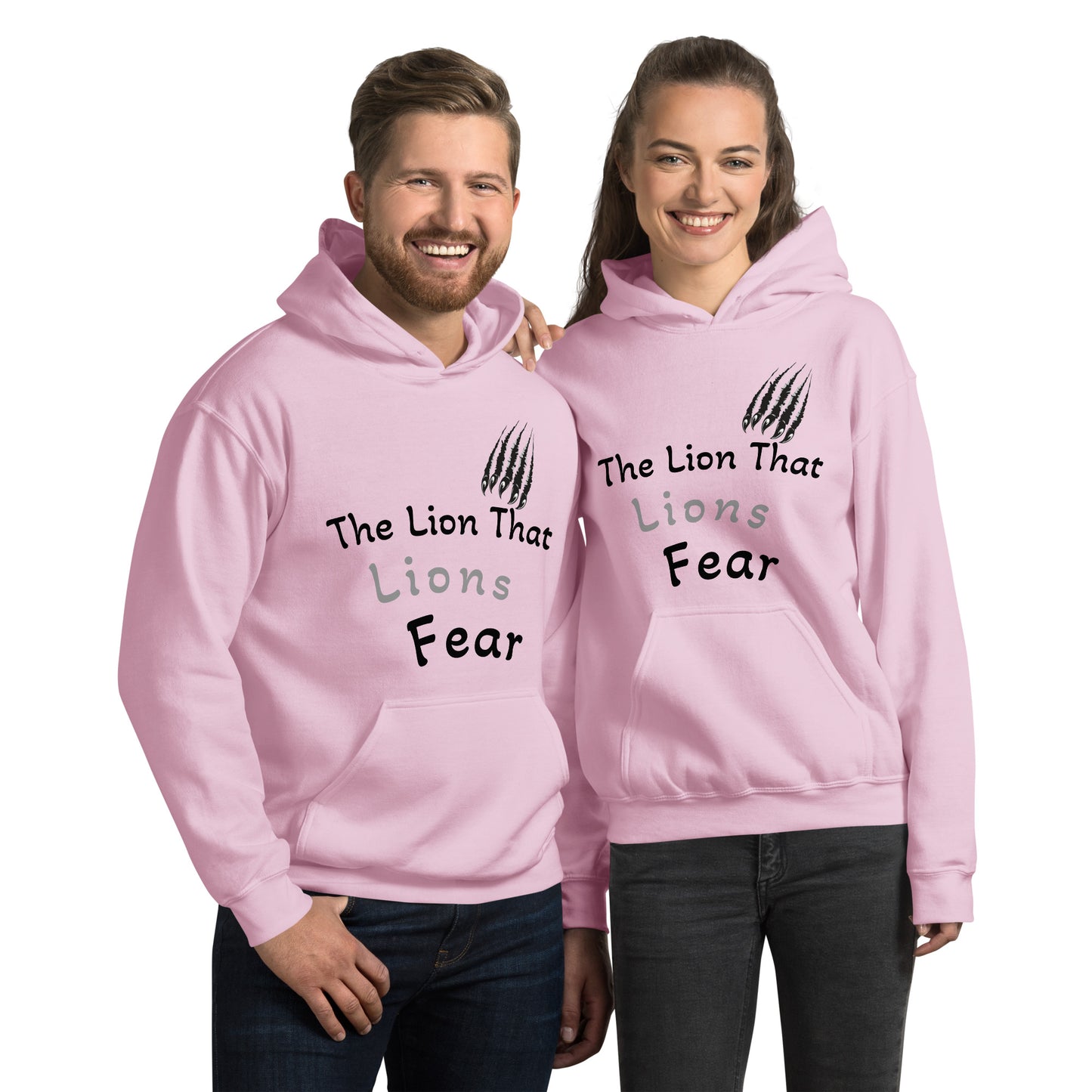 'The Lion That Lions Fear,' Unisex Hoodie