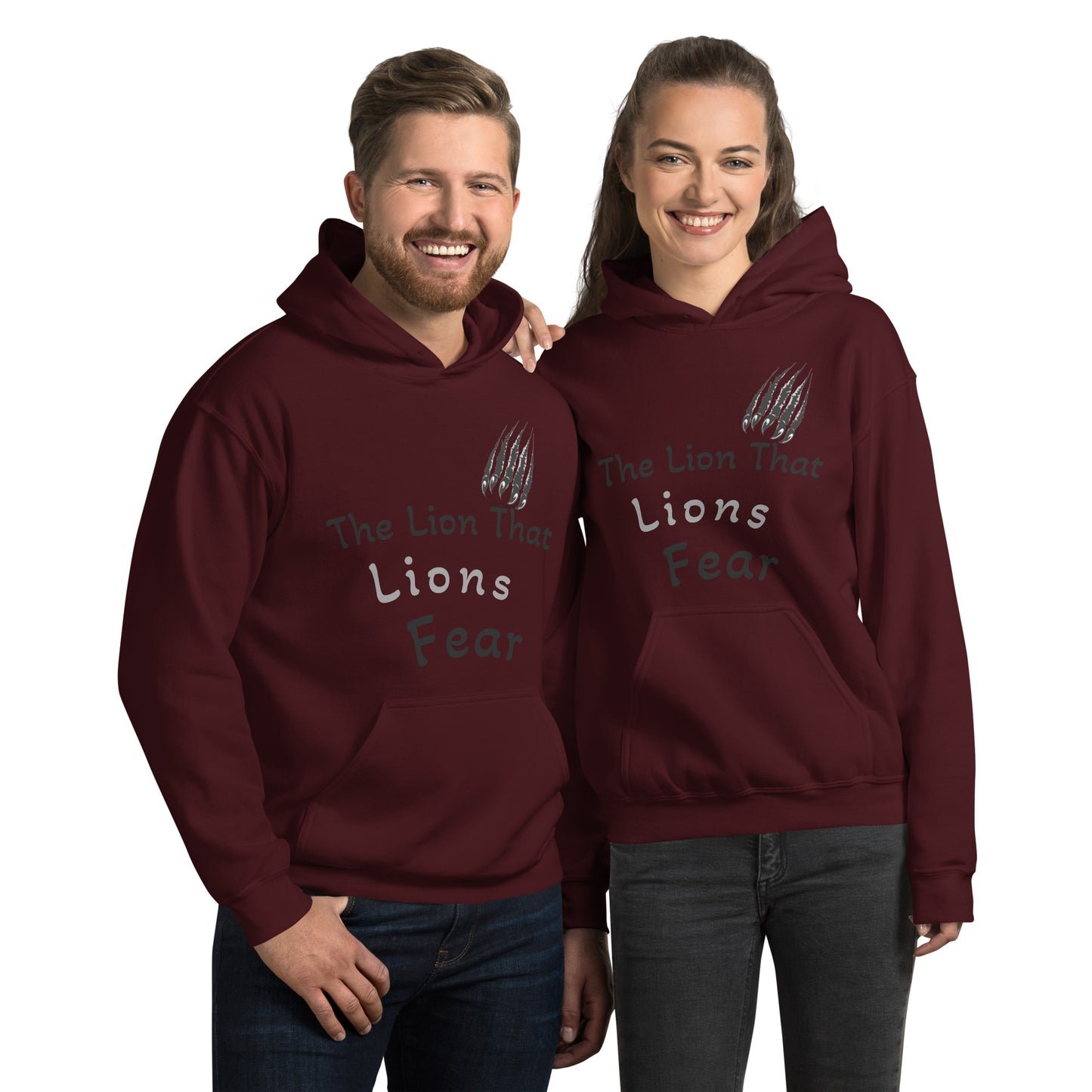 'The Lion That Lions Fear,' Unisex Hoodie
