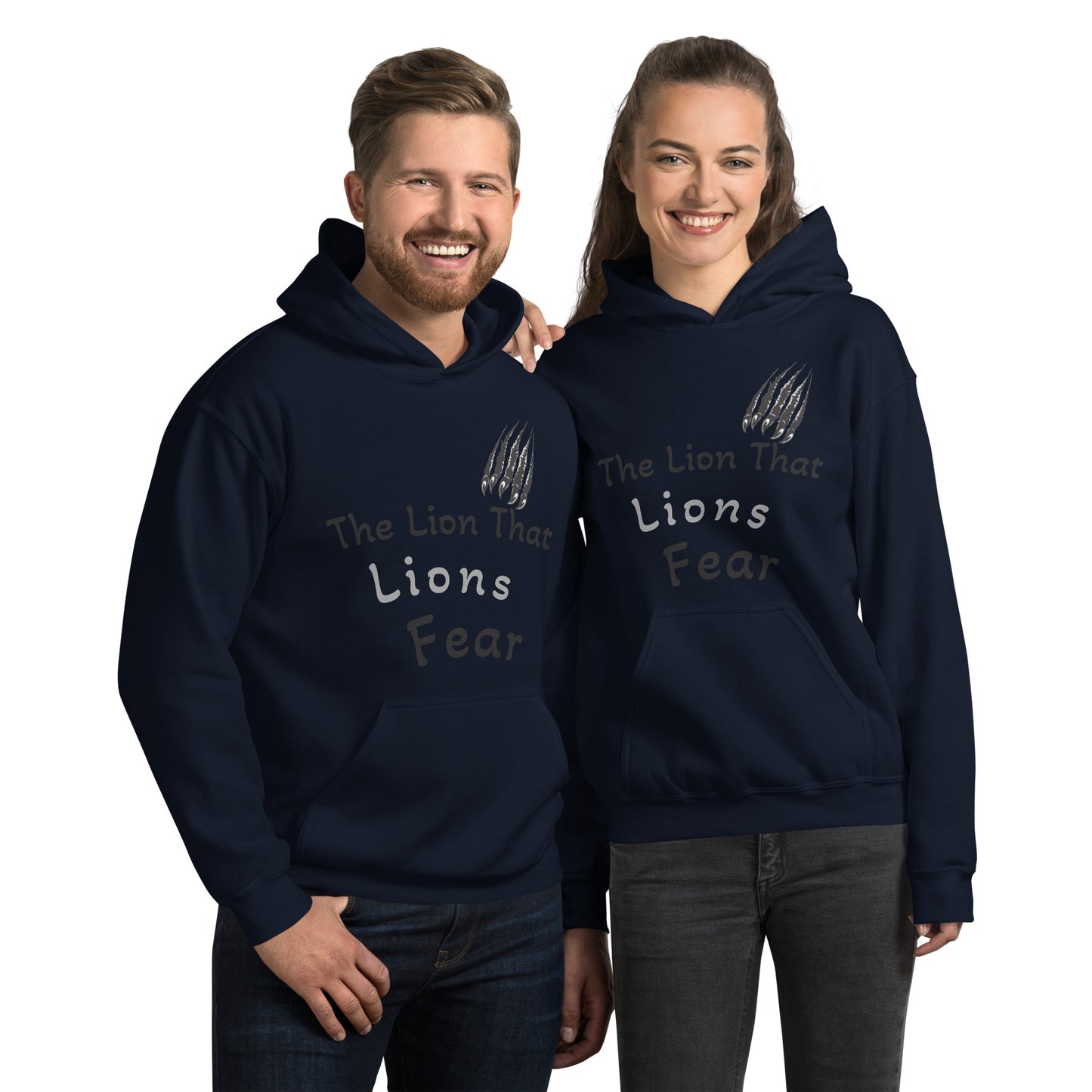 'The Lion That Lions Fear,' Unisex Hoodie