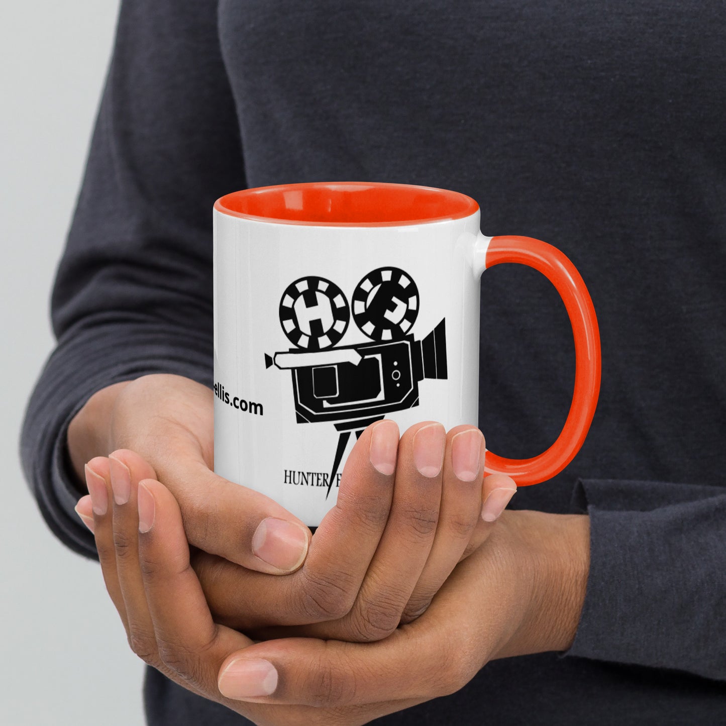 Official Hunter/Ellis (black) company logo Mug with Color Inside