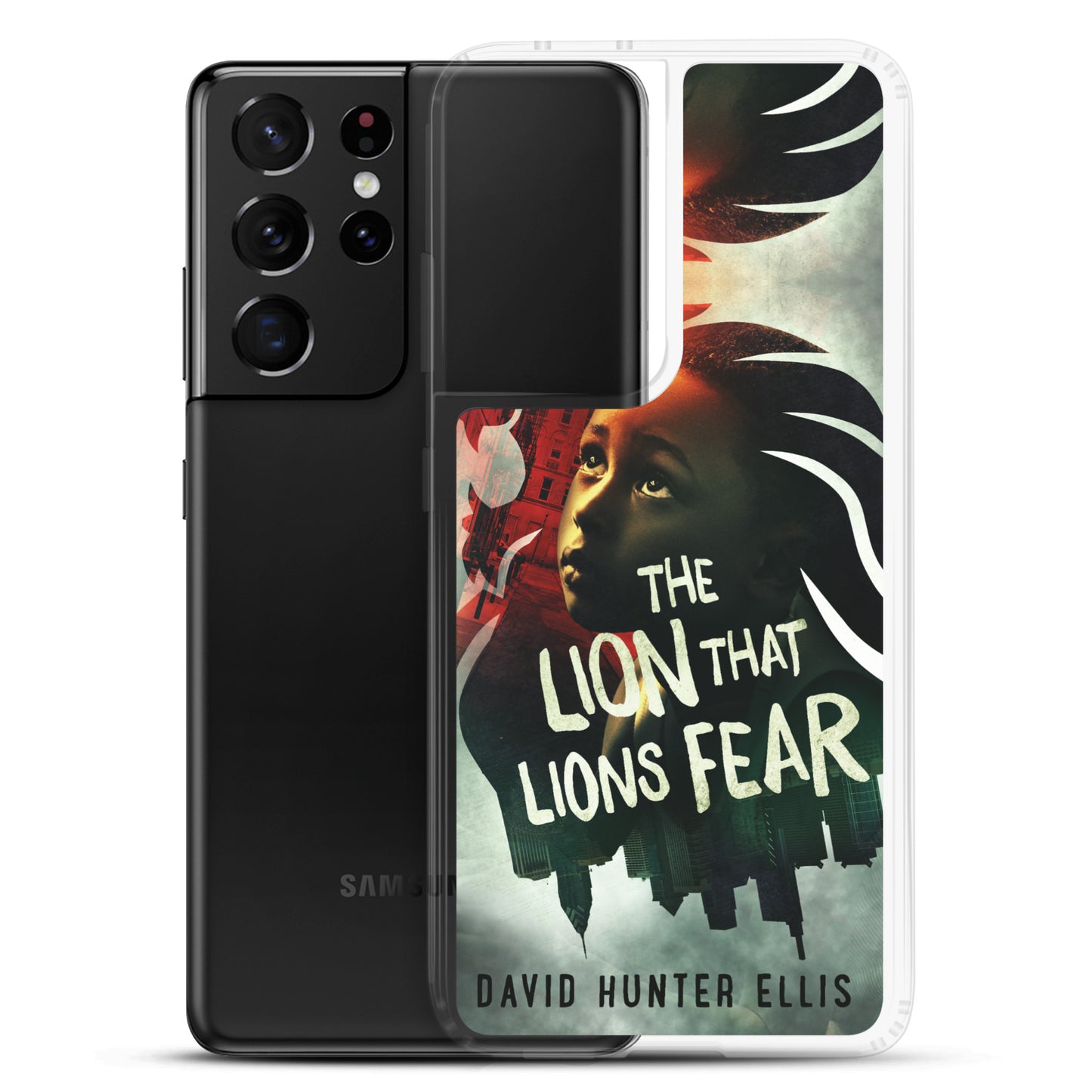 Clear 'The Lion That Lions Fear,' Case for Samsung®