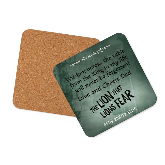 Heart Felt Cork-back coaster (Dad)