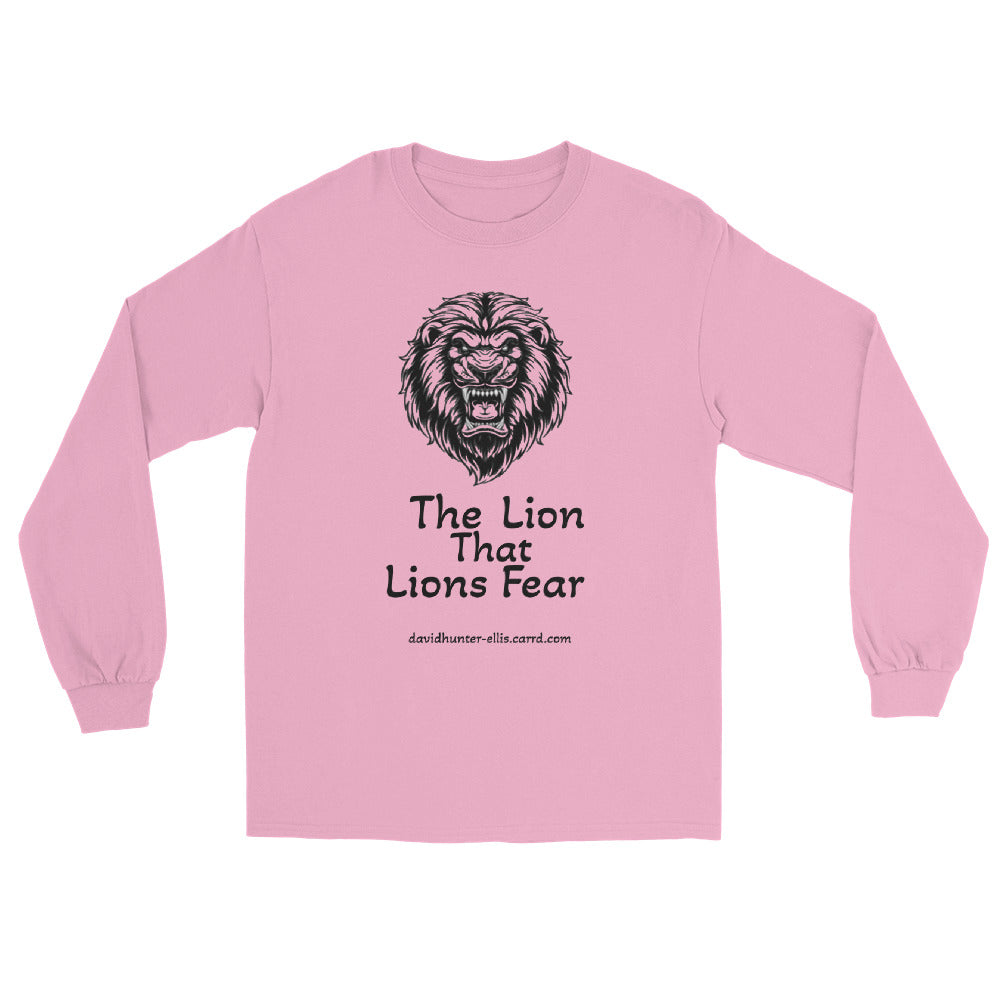 Release the Beast, 'The Lion That Lions Fear,' Men’s Long Sleeve Shirt