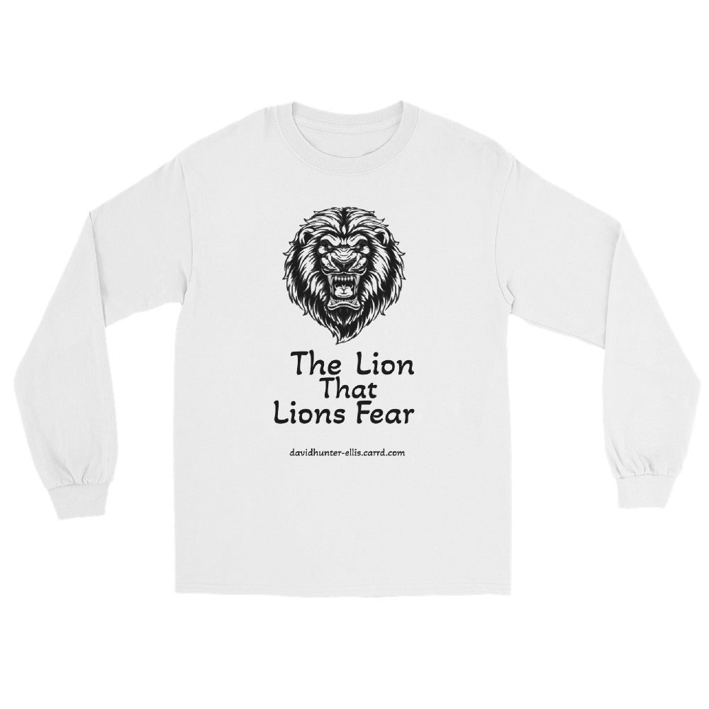 Release the Beast, 'The Lion That Lions Fear,' Men’s Long Sleeve Shirt