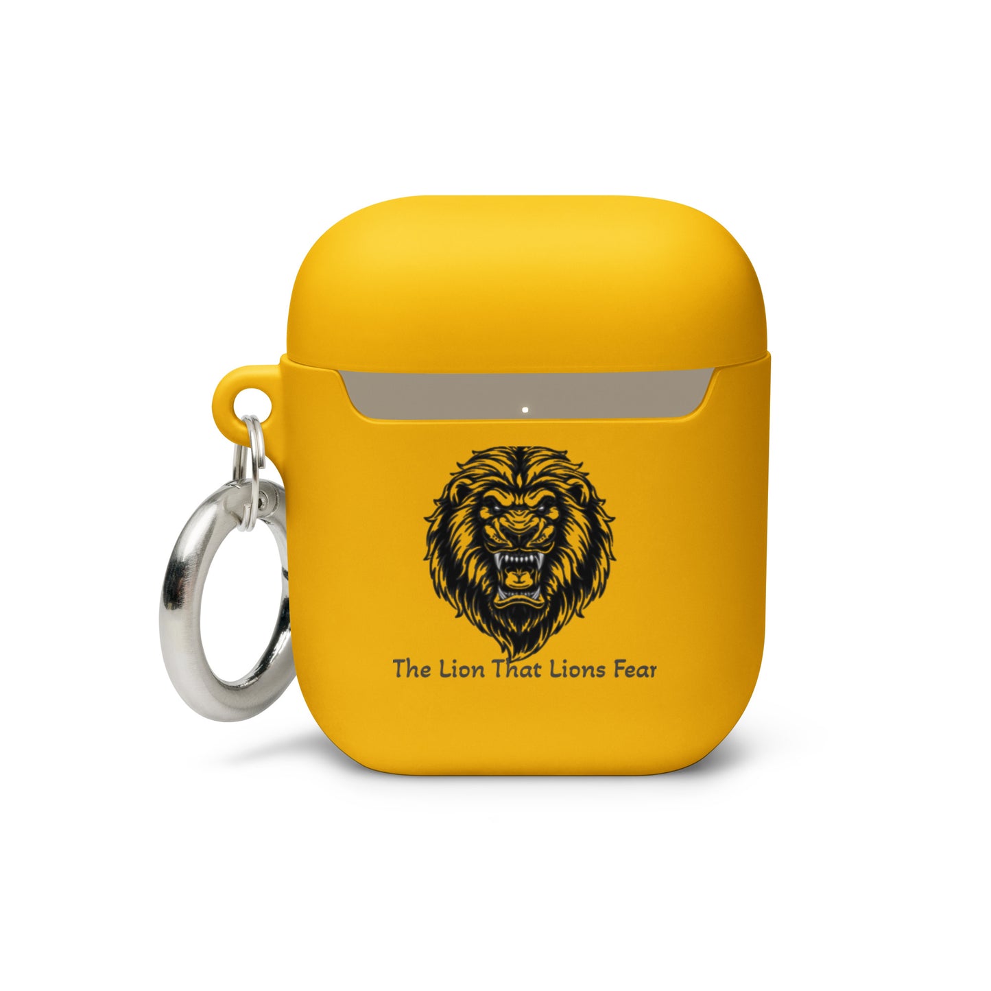 The Lion That Lions Fear Rubber Case for AirPods®