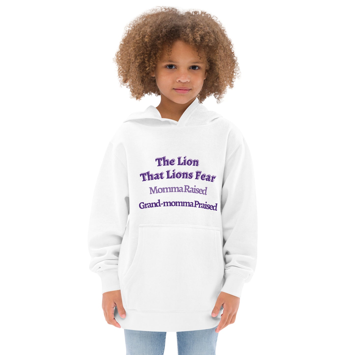 Kids fleece hoodie