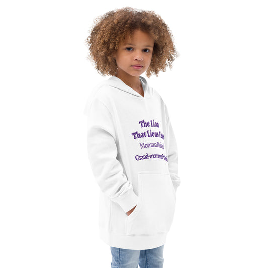 Kids fleece hoodie