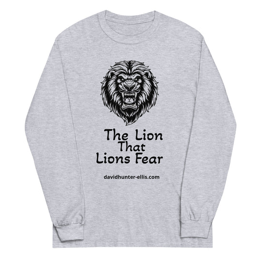 Release the Beast, 'The Lion That Lions Fear,' Men’s Long Sleeve Shirt