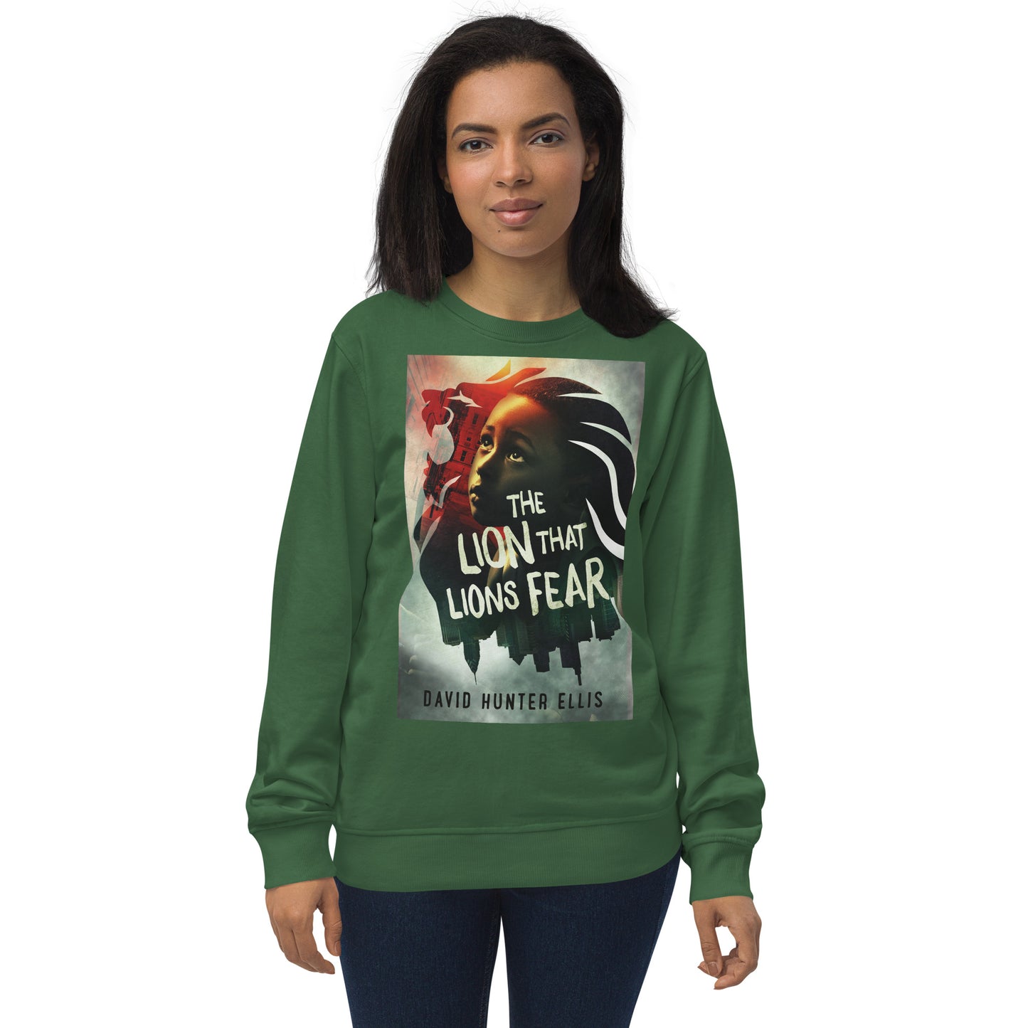 Signature, The Lion That Lions Fear,' Unisex organic sweatshirt