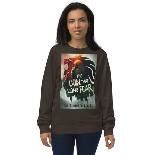 Signature, The Lion That Lions Fear,' Unisex organic sweatshirt