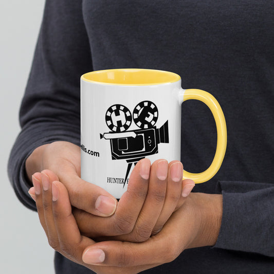 Official Hunter/Ellis (black) company logo Mug with Color Inside